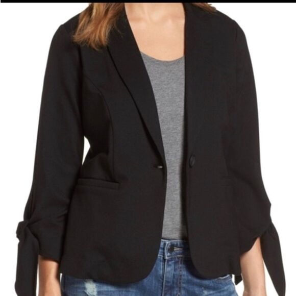 HALOGEN Oversized Blazer Black M - Picture 3 of 8